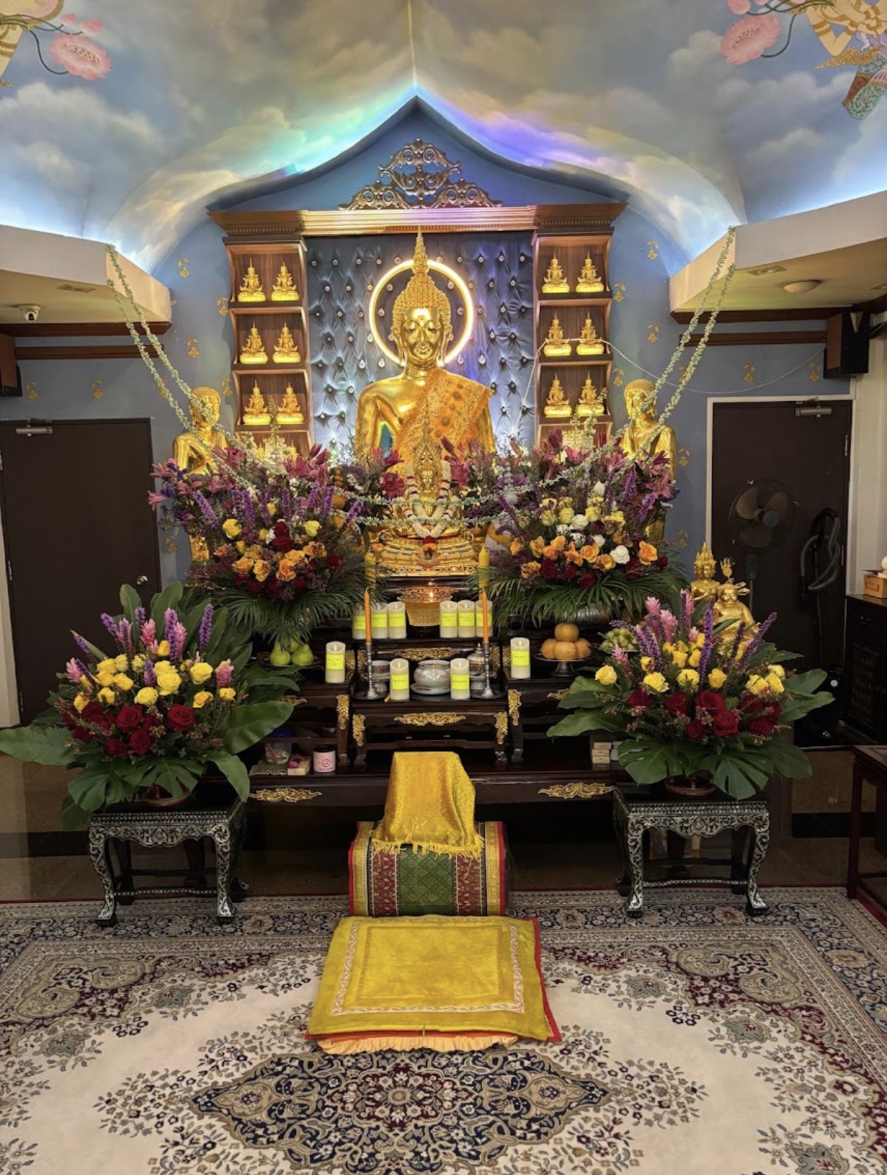 Buddhist altar at Buddhaguna Buddhist Temple